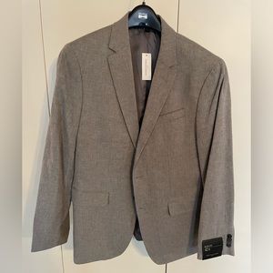 Banana Republic. Slim fit blazer. 42R. Linen. Tan. NWT